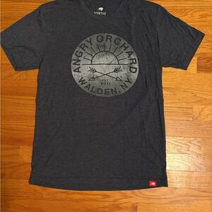 Sportiqe Dark Gray Angry Orchard Graphic Tee